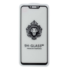Защитное стекло Lion для Huawei P Smart Plus (Full Glue) (0.3 мм, 2.5D) (Black)
