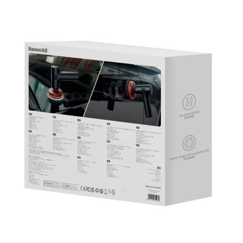 Беспроводной полировщик для авто Baseus NeoPower Mini Car Waxer Lite (Black)