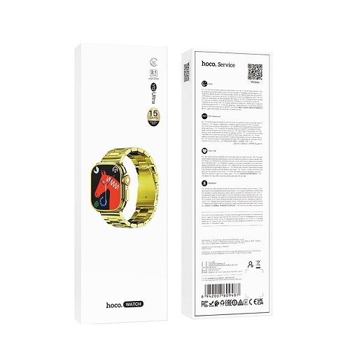 Смарт-часы Hoco Y12 Ultra (Gold)