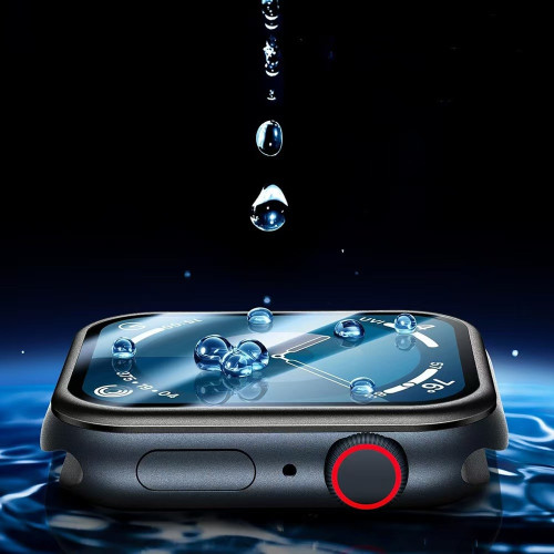 Защитное стекло с рамкой BEISOKY для Apple Watch Series 4 (40mm) (Black)