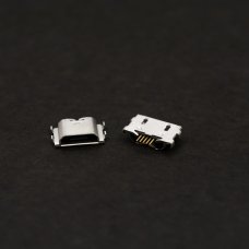 Роз'єм зарядки універсальний №38 для Lenovo A816 5 pin (4 кріплень) (контакти вгорі) (Micro USB) без шлейфа