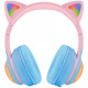 Наушники Bluetooth Proove Kids LumiCat (APP) (Blue/Pink)