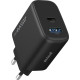 Сетевое зарядное устройство Proove Silicone Power 2 USB-A+USB-C (45W · 3A) (White)