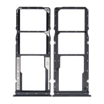 Держатель SIM-карты для Poco C3 (версия на 2×SIM) (Black)