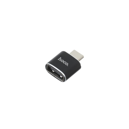 Переходник Hoco UA5 Type-C – USB-A (Black)