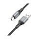 Кабель Hoco X86 USB-A – Type-C (1 м · 15W · 3A) (Black)