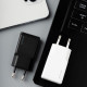 Сетевое зарядное устройство Proove Slender USB-A+USB-C (30W) (Black)