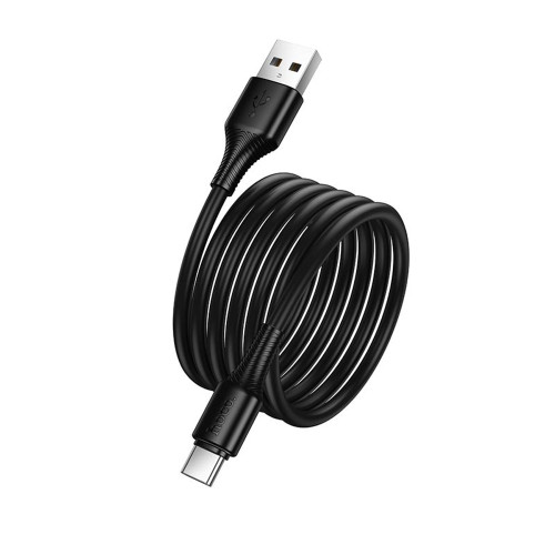 Кабель Hoco X120 USB-A – Type-C (1 м · 15W · 3A) (Black)