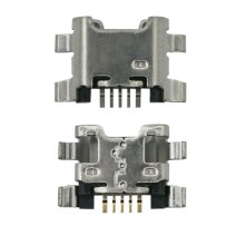 Роз'єм зарядки для Huawei Y5 (2018) 5 pin (4 кріплень) (контакти посередині) (Micro USB) без шлейфа