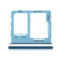 Тримач SIM-карти та карти пам’яті для Samsung A326 Galaxy A32 (5G) (2021) (версія на 2×SIM) (Awesome blue)