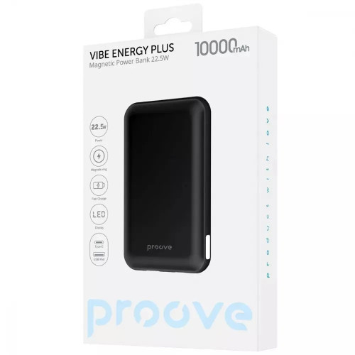 Повербанк Proove Vibe Energy Plus Magnetic 22.5W (10000 mah) (Gold)