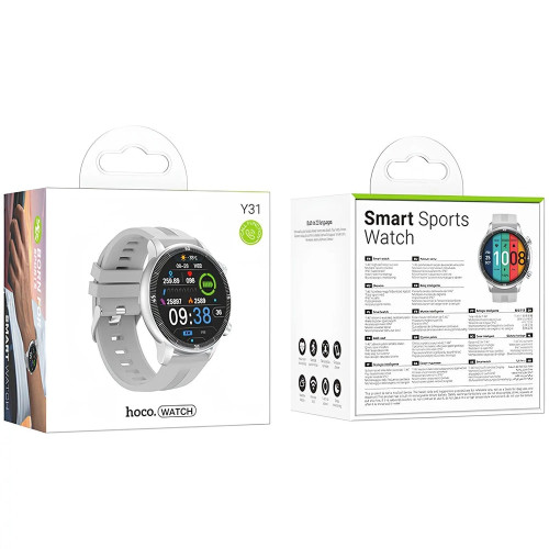 Смарт-часы Hoco Y31 Smart sports (Silver)