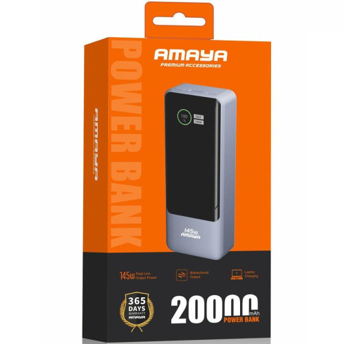 Повербанк Amaya FD23 145W (20000 mAh) (Gray)