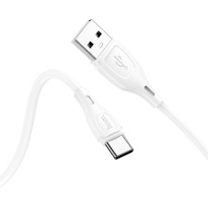 Кабель Hoco X61 USB-A – Type-C (1 м · 15W · 3A) (White)