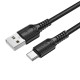 Кабель Borofone BX116 USB-A – Type-C (1 м · 15W · 3A) (Black)