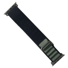 Ремінець для Apple Watch 38/40/41 мм Alpine Loop (Black/Green)