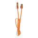 Кабель Remax RC-020t USB-A – Lightning/Micro-USB (1 м) (Orange)