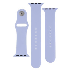 Ремешок для Apple Watch 42/44/45/49 мм Band Silicone, 2 шт (Elegant Purple)