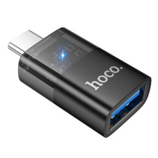 Переходник Hoco UA36B Type-C – USB-A (Black)