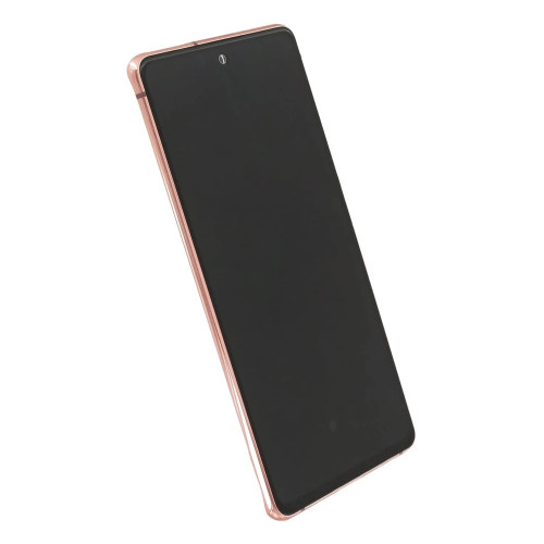 Дисплей для Samsung G781 Galaxy S20 FE (5G) з тачскріном в рамці (Orange) (Original)