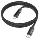 Кабель Hoco U126 Type-C – Lightning (1.2 м · 27W · 3A) (Black)