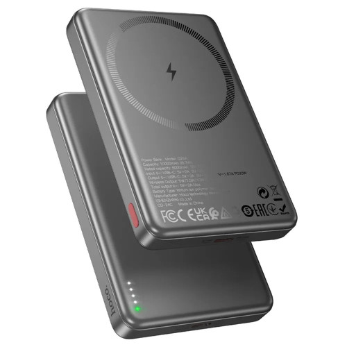 Повербанк Hoco Q26A Magnetic PD 20W (10000 mAh) (Grey)