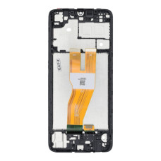 Дисплей для Samsung A055 Galaxy A05 (2023) с тачскрином в рамке (Black) (Original Refurbished)