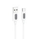 Кабель Borofone BX114 Structure USB-A – Type-C (1 м · 15W · 3A) (White)