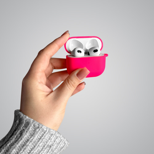 Чехол для AirPods 4 Silicone Case with Fibra (Stone)