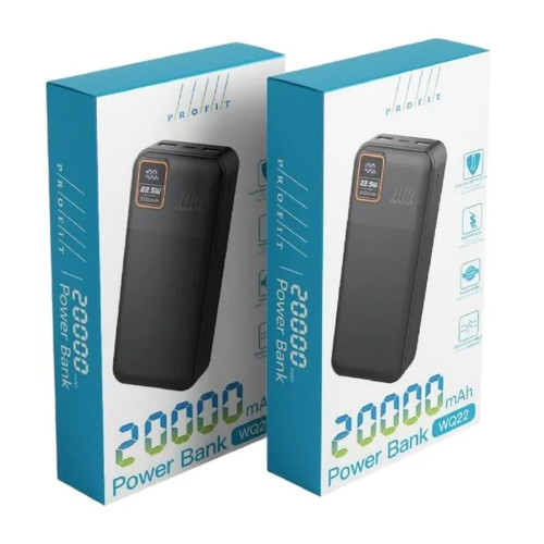 Повербанк Profit WQ22 22.5W (20000 mAh) (Black)