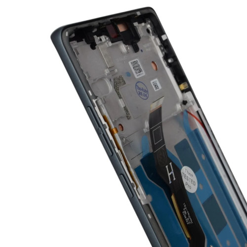 Дисплей для Motorola XT2427 Moto G85 (5G) с тачскрином в рамке (Grey) (Original PRC)