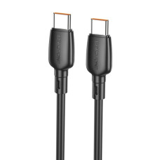 Кабель Borofone BX93 Type-C – Type-C (1 м · 100W · 3A) (Black)