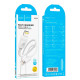 Кабель Hoco X114 USB-A – Lightning (1 м · 12W · 2.4A) (White)
