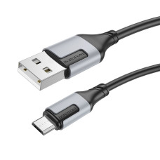 Кабель Borofone BX101 Creator USB-A – Micro-USB (1 м · 12W · 2.4A) (Black)