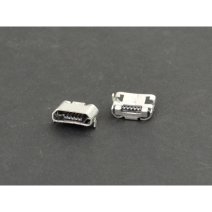 Разъем зарядки универсальный №29 для Xiaomi Redmi 4 5 pin (4 креплений) (контакты посередине) (Micro USB) без шлейфа