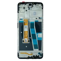 Дисплей для Oppo A52 с тачскрином в рамке (Black) (version BOE)