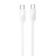 Кабель Hoco X114 Type-C – Type-C (1 м · 60W · 3A) (White)