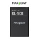 Аккумулятор Nokia BL-5CB (800 mAh) (Max Bat)