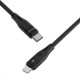 Кабель Proove Soft Silicone Type-C – Lightning (1 м · 27W · 3A) (Black)