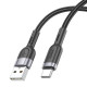 Кабель Hoco U117 USB-A – Type-C (1.2 м · 12W · 2.4A) (Black)