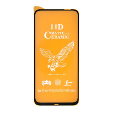 Защитная пленка Ceramic Matte для Huawei P40 Lite (Full Glue) (Black)