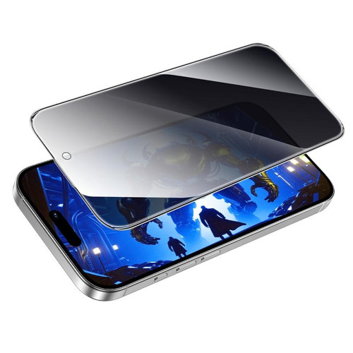 Захисне скло Privacy Hoco Bear Shield для Apple iPhone 17 Pro (Black)