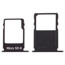 Держатель SIM-карты для Nokia 3 (версия на 2×SIM) (Black)