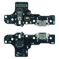 Нижня плата для Samsung A215 Galaxy A21 (2020) з роз’ємом зарядки та мікрофоном (Original PRC)