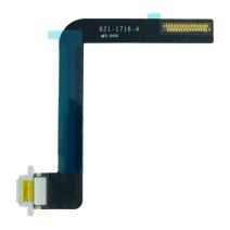 Шлейф для Apple iPad Air (2013) с разъемом зарядки (White) (Original)