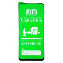 Защитная пленка Ceramic для Xiaomi Redmi Note 10 (5G) (Full Glue) (Black)