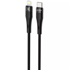 Кабель Proove Light Silicone Plus Type-C – Lightning (1 м · 27W · 3A) (Black)