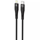 Кабель Proove Light Silicone Plus Type-C – Lightning (1 м · 27W · 3A) (Black)