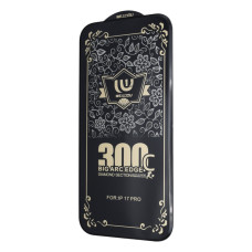 Защитное стекло WEADDU 300C ESD для Apple iPhone 17 Pro (4D) (Black)