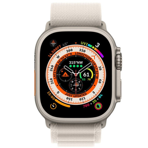 Ремешок для Apple Watch 42/44/45/49 мм Alpine Loop (Starlight)